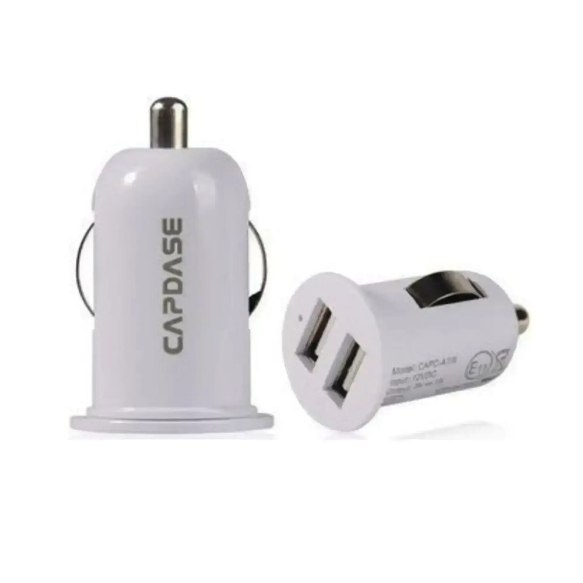Автомобільний зарядний пристрій Capdase Dual USB Car Charger Pico G2 White (1 A) (CA00-PG02)